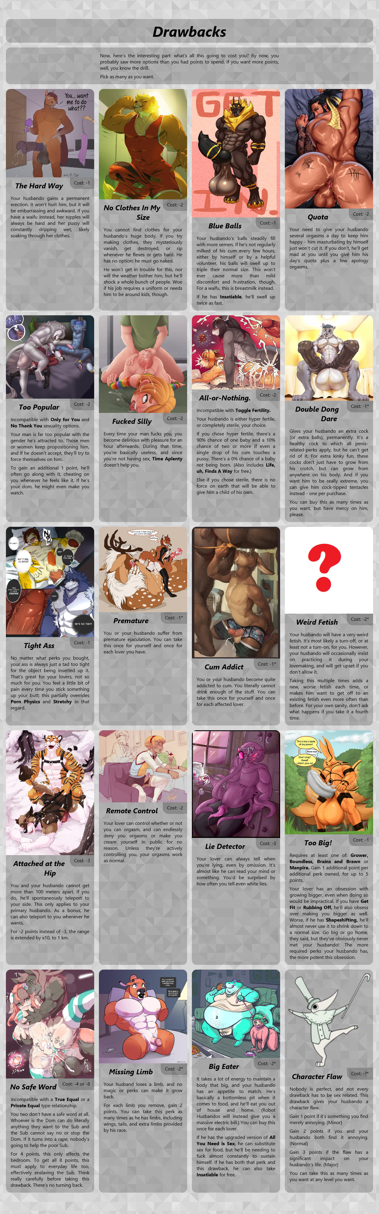 Big, Beefy Husbando CYOA page 7